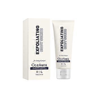 Exfoliating Body Scrub for Rough Bumpy Skin, All-in-One Cleanser with Deep Hydration, Smooth & Brightening Body Exfoliator 100g