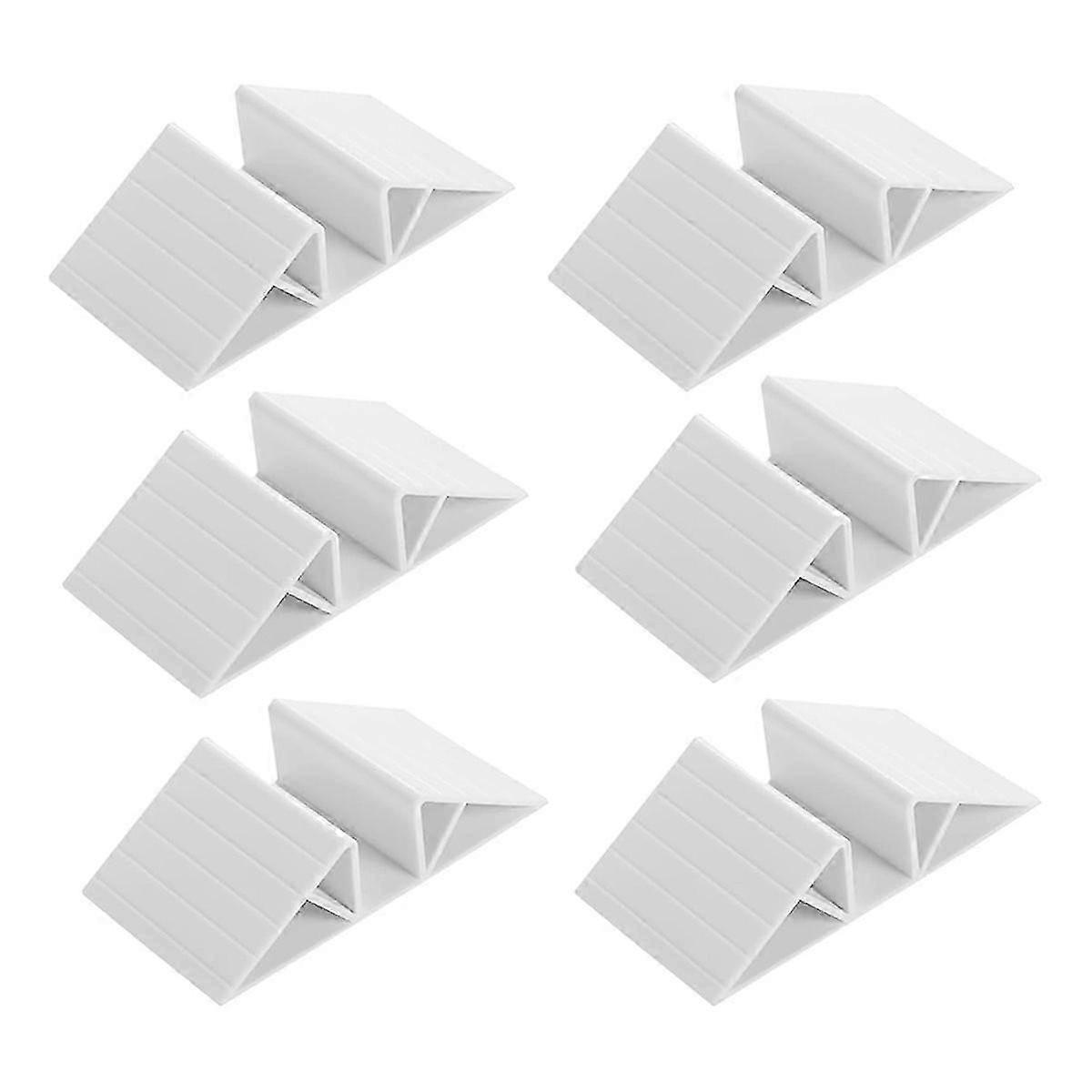 6 PCS Plastic Triangle Support Feet compatible with Pet Gates