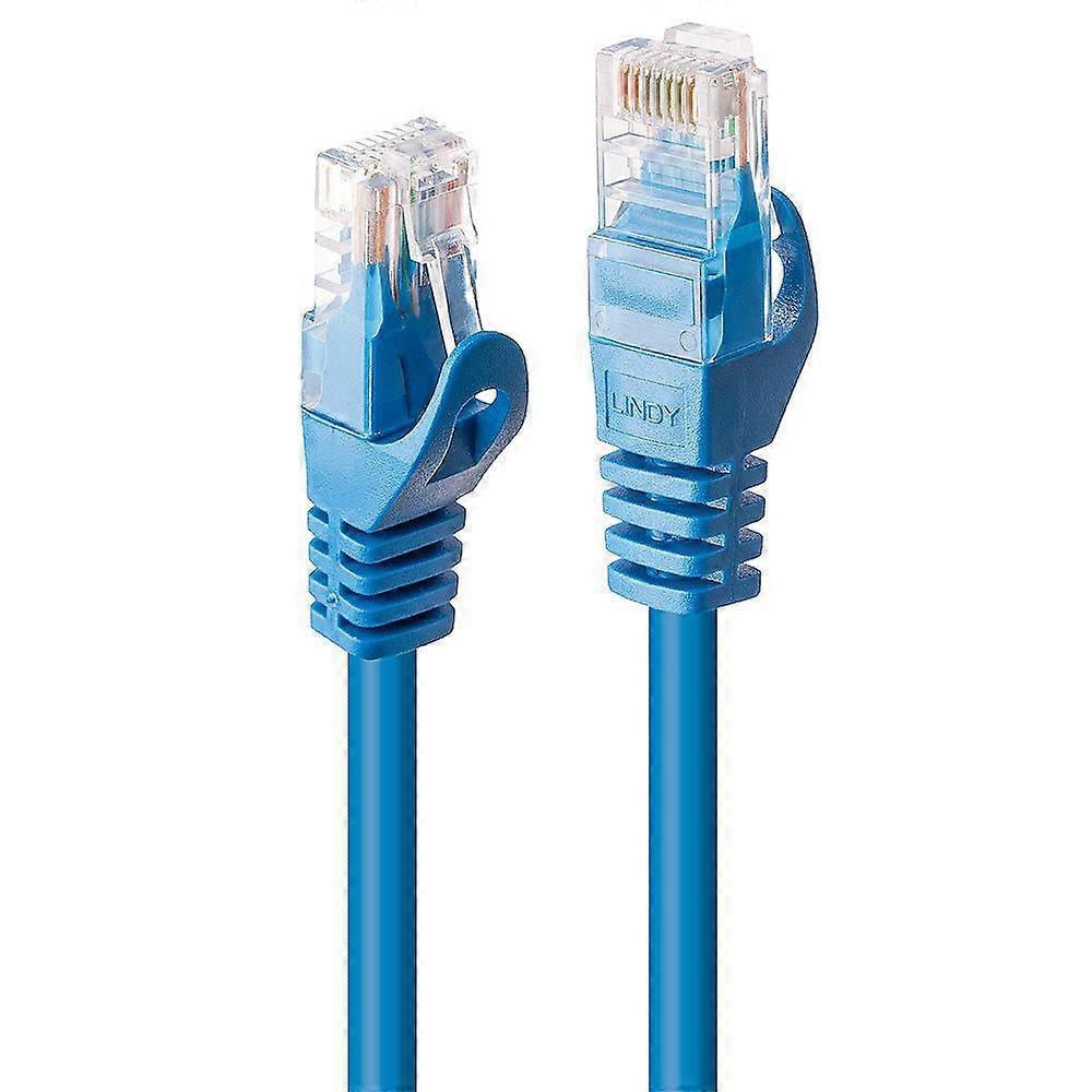 Lindy 2m Cat.6 U/UTP Network Cable Blue