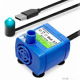 Replacement Pump for Cat Fountain,Pet Water Fountain Pump DR-DC160 Ultra Quiet Operation with IP68 Waterproof,Long Life Service Unique Motor Technolog