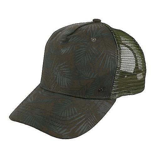 Regatta Mens Tassian Palm Print Trucker Cap