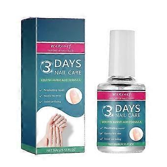 3 Days Nail Care Formula with Keratin Amino Acid & Aloe for Superior Nail, Strengthening and Hydration, for Dry, Weak & Fragile Nails, 16ml-hsay2