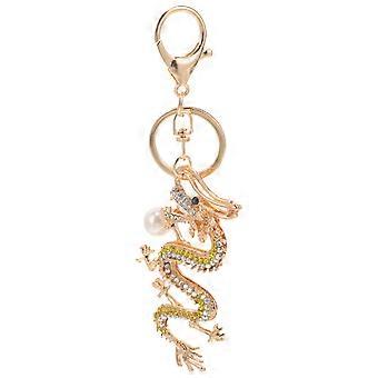 Zodiac Dragon Keychain for Decor Stylish Metal Keyring Charm