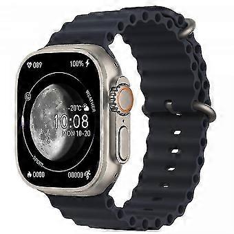 Hk8 Pro Max Ultra Smart Watch Män 49mm Amoled Skärmkompass Nfc Smartwatch