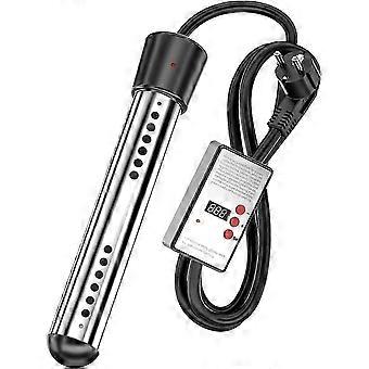 2500W Electric Bucket Heater, Auto Shut-Off Timer, Hot Tub Heater, EU Plug