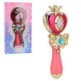 Kids Cartoon Magic Fairy Stick with Music Luminous Wand Children Toy Game