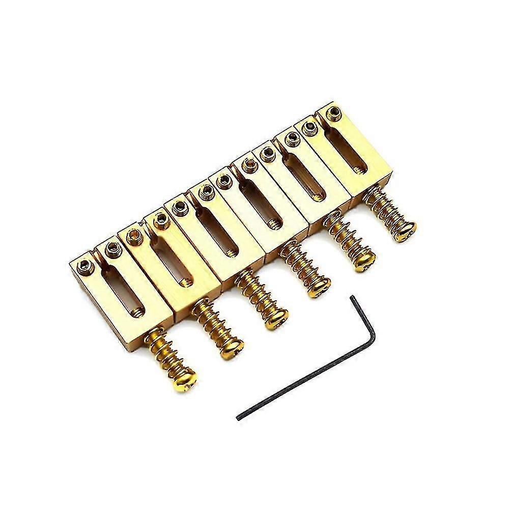 High qualityA1  6 Pcs Electric Guitar Single Shake Tremolo Bridge String Code, Bottom String Bar Pressing String Co