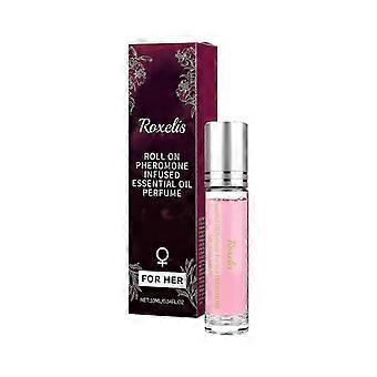 Women's Floral Roll-On Perfume - Long-Lasting, Portable, Elegant Fragrance in 10ml