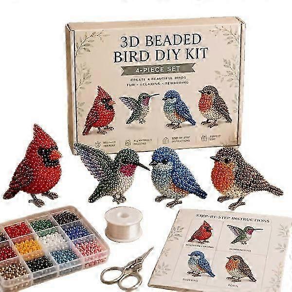 Petite 3D Beaded Animal Craft Kit