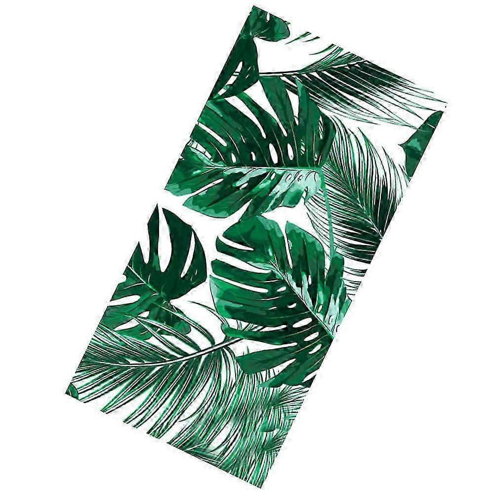 Multi-Function Beach Towel Green for Outdoor Use Convenient