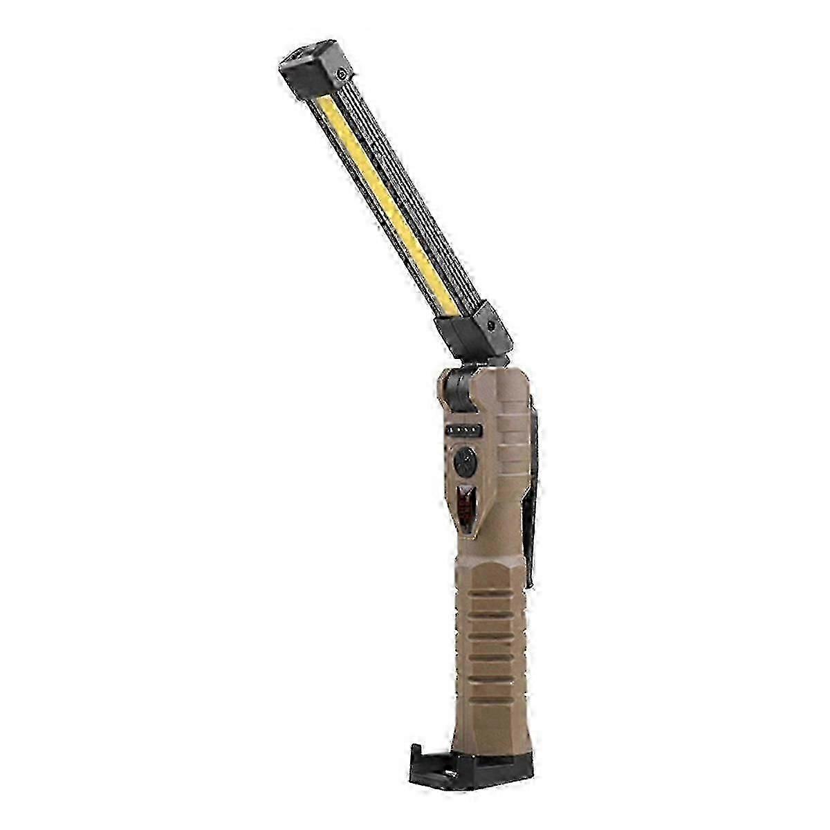 COB Foldable Flashlight LED Work Light 7 Modes Magnetic USB Rechargeable Torch Portable Working Flash Light