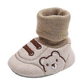 Baby Shoes Autumn and Winter and Socks Cottoncompatible withWarmth Non Slip Walking Shoescompatible with born Babies Baby 0-1 Years Old Shoes