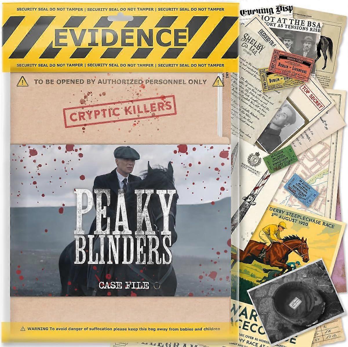 Cryptic Killers - Peaky Blinders Case File Board Game