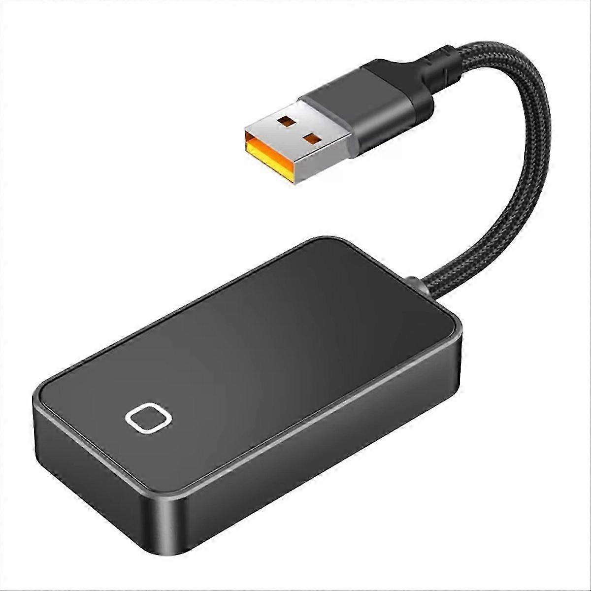 Mini C3 Wireless CarPlay Android Auto Adapter 2 in 1 Compatible with Wired CarPlay and Android Auto