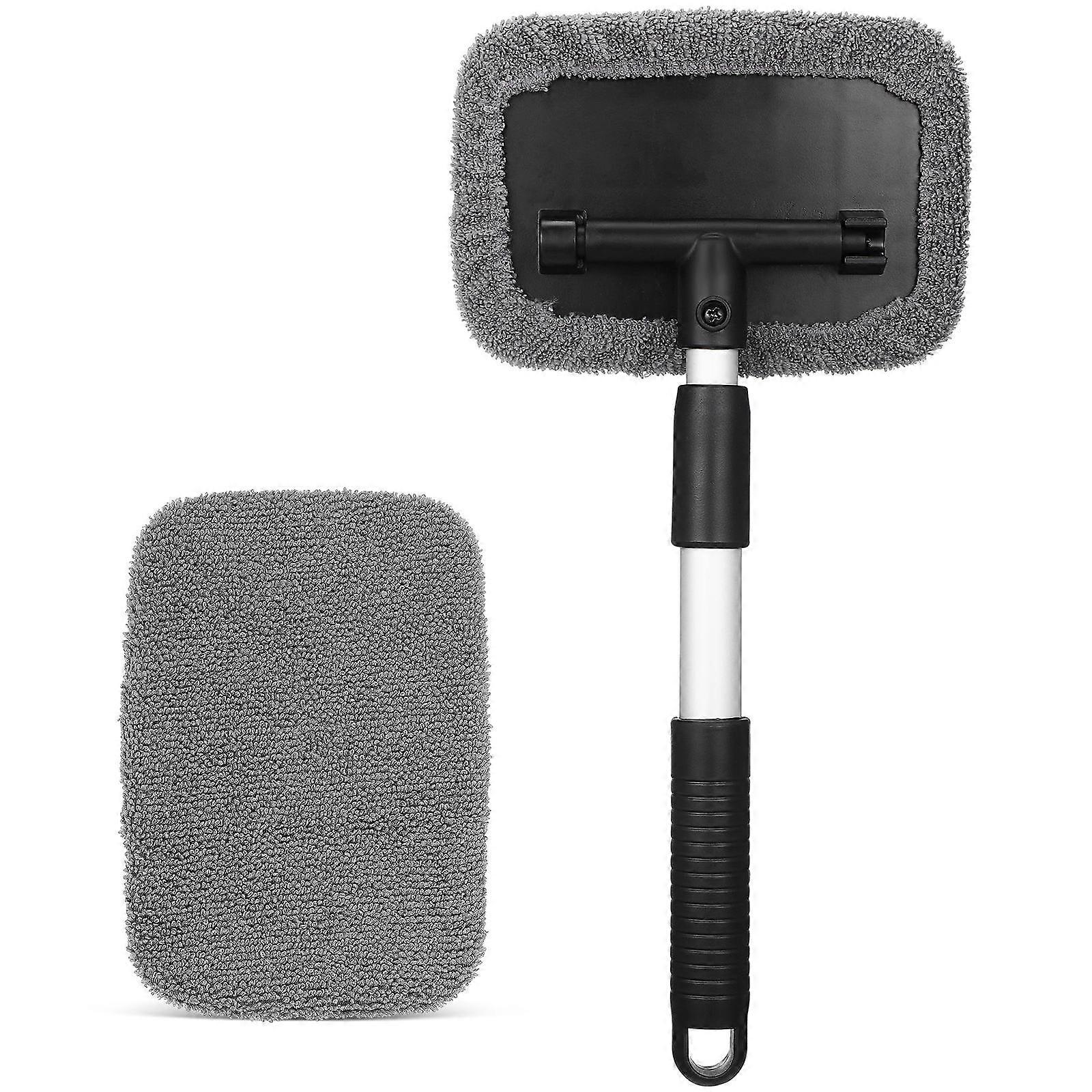 Telescopic Cleaning Brush Windshield Cleaner with Extendable Handle 1Set