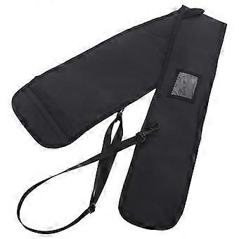 Portable Paddle Bag, 4 Pack Black Oxford Cloth Kayak Paddle Holder for Outdoor Canoe Storage