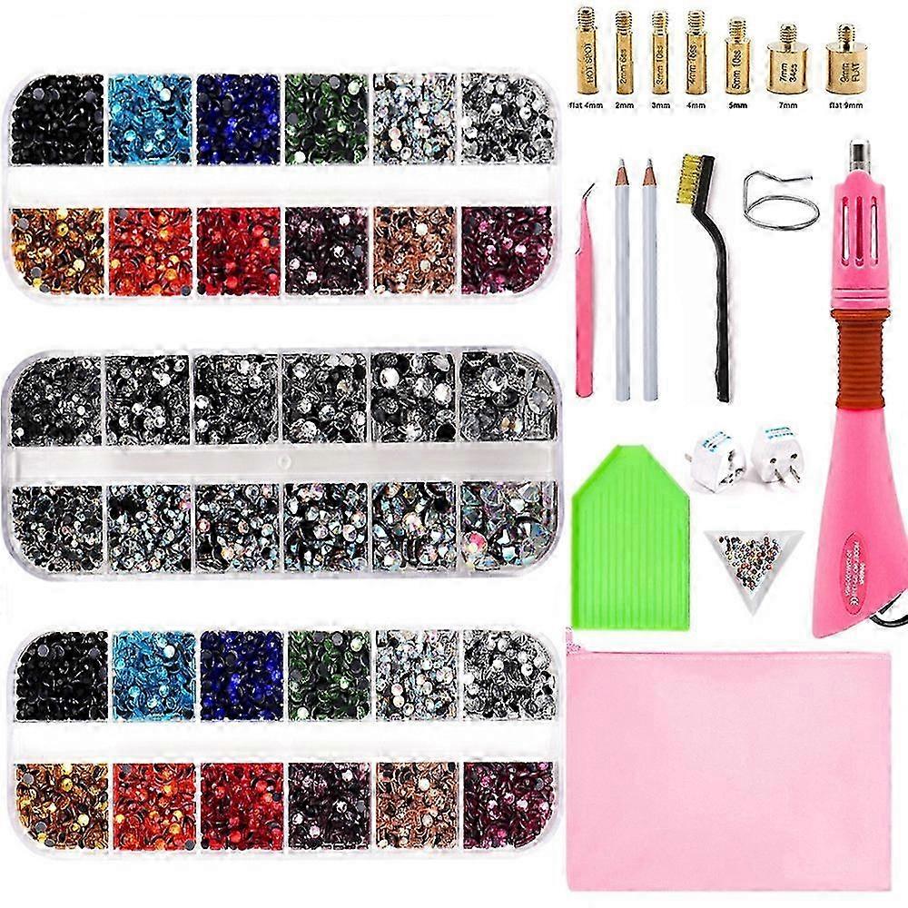 Rhinestone Applicator, Bedazzled Kit With Rhinestonesdiy Hotfix