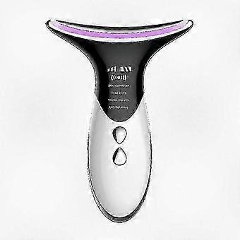 Advanced Facial Massager with EMS Vibration for Neck Lifting & Wrinkle Reduction - Multi-Purpose Beauty Device to Minimize Double Chin