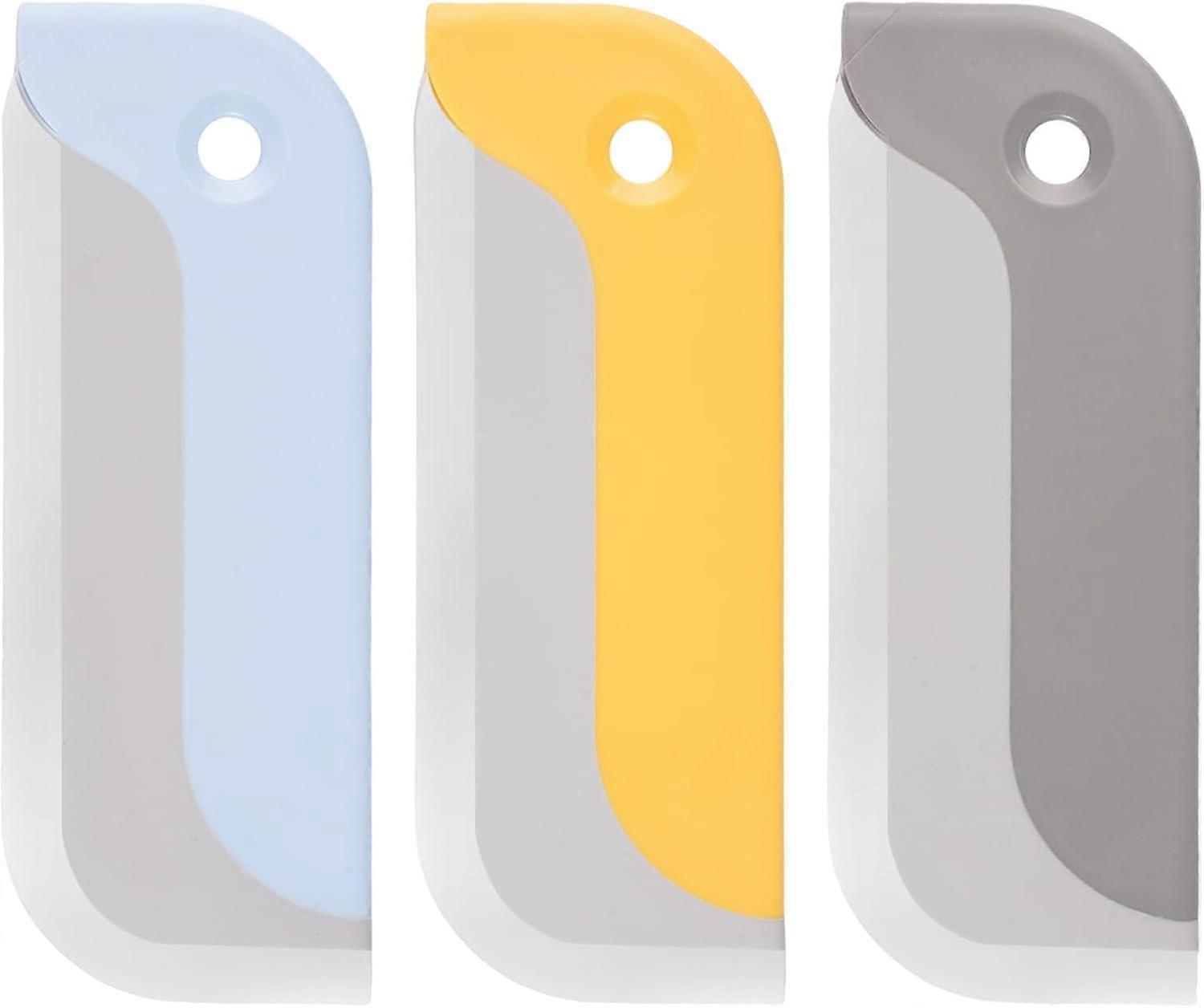 3-Piece Silicone Shower Squeegee Set Mini Window Squeegee | Bathroom/S