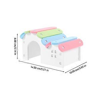 Hamster Toy Set Hamster House with Exercise Toy 5Pcs for Pet