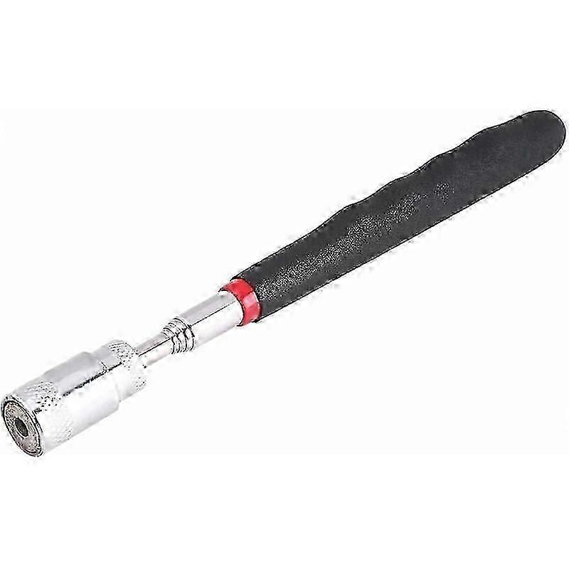 Retractable magnetic tool for petanque balls pickup