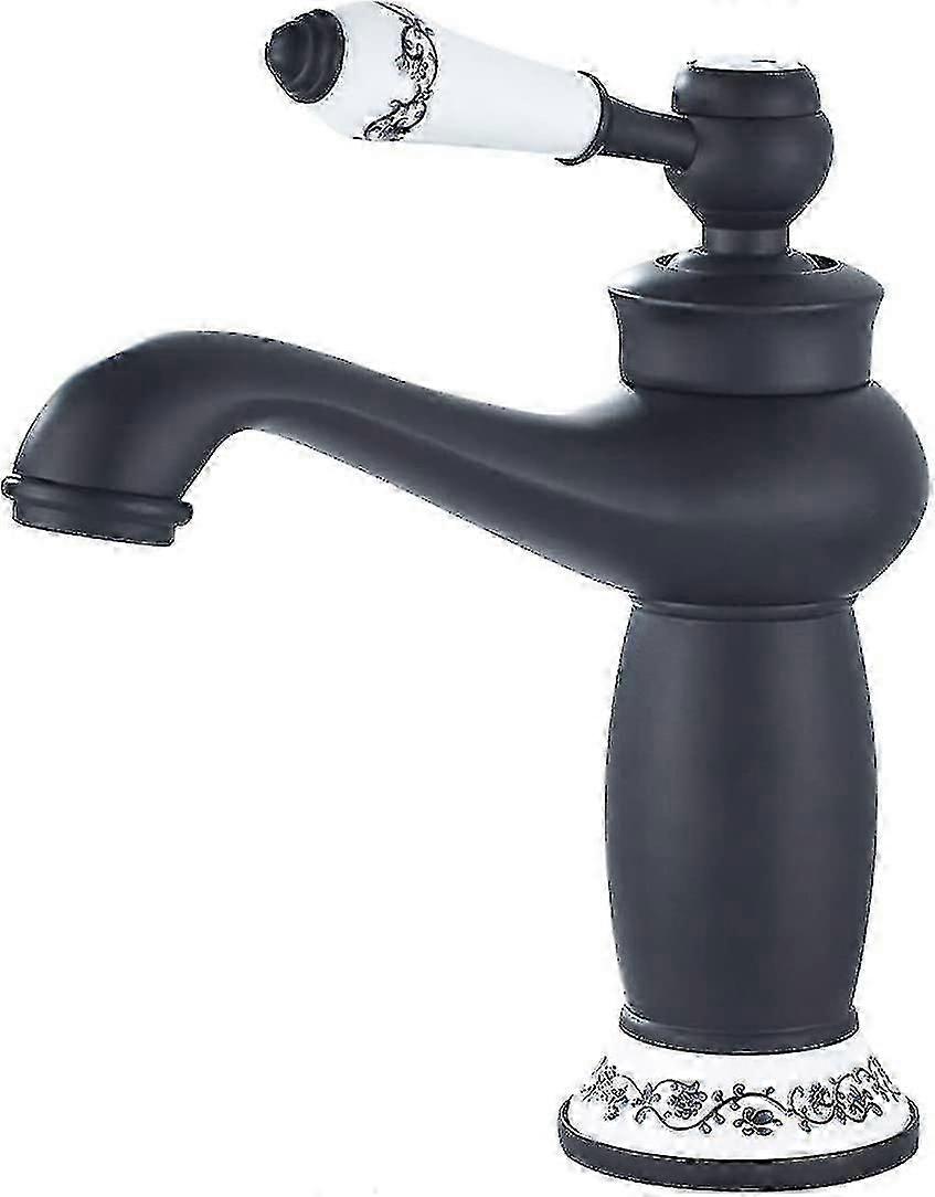 Bathroom faucet for wall-mounted sinks with chrome plating