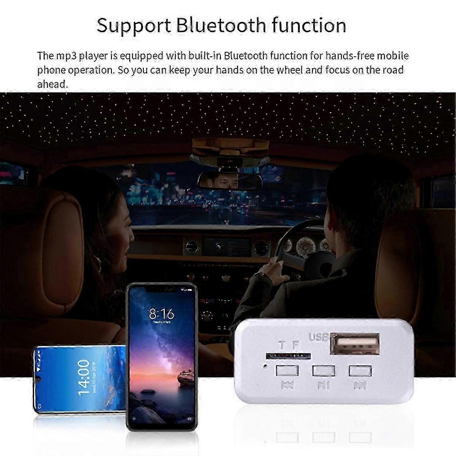 Bluetooth 5.0 MP3 WMA APE Decoding Board compatible with Speaker 12V