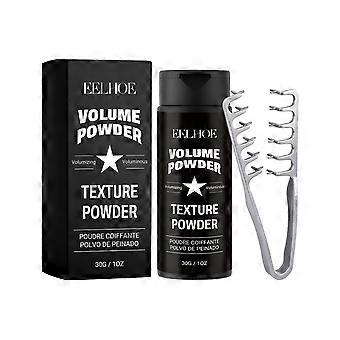 Fluffy styling powder set, hair fluffy texture styling comb, hair roots naturally set, refreshing and non stick