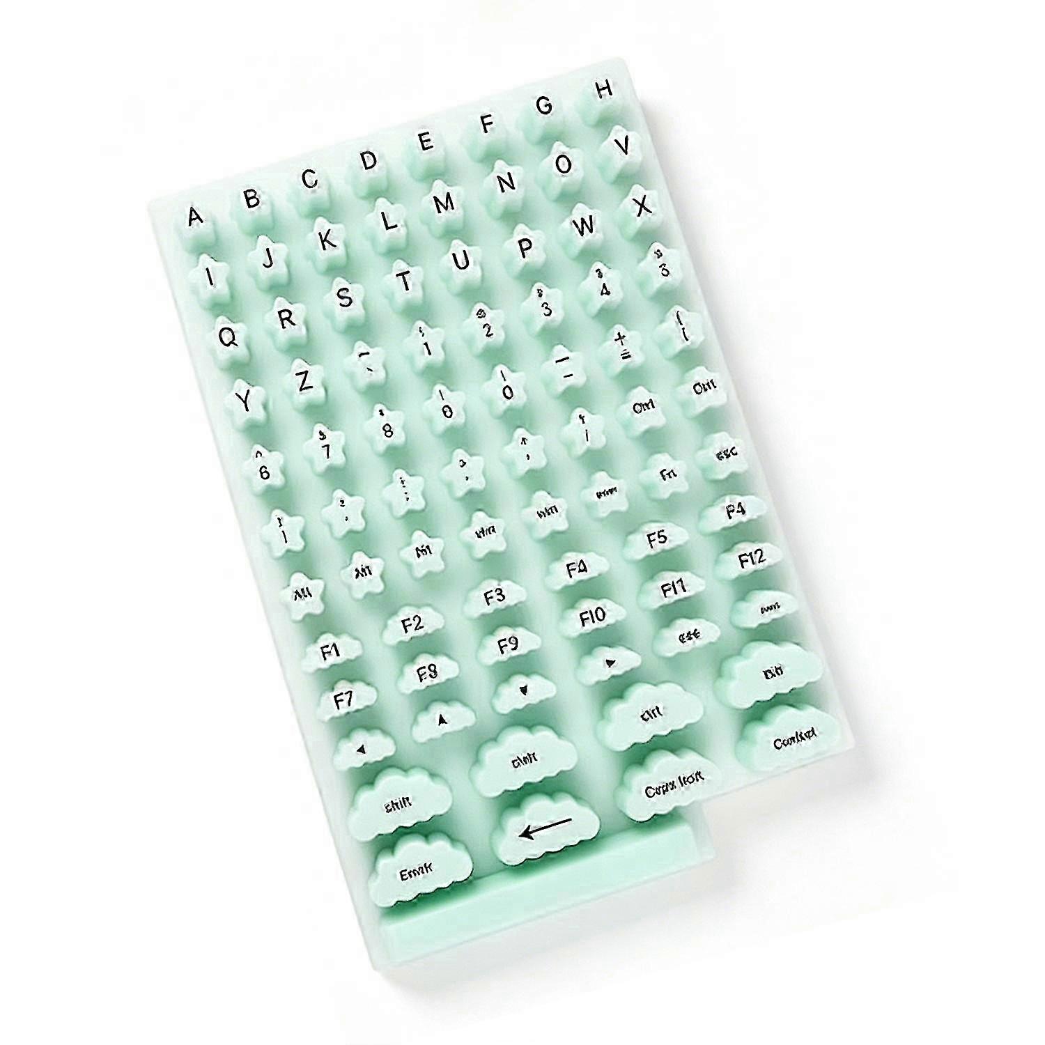 Nail-Friendly Silicone Keyboard Covers