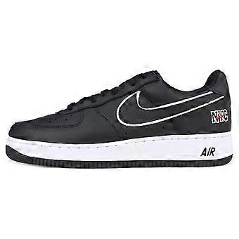 Nike Air Force 1 NYC Kith Comfortable Low top Skateboard Shoes Men's Black White 845053-002