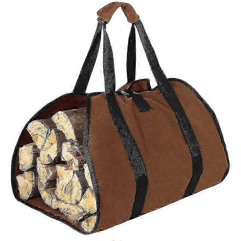 Flexible Canvas Firewood Carry Sack