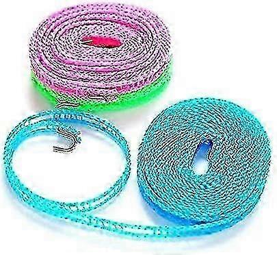 Windproof Non-slip Nylon Travel Clothesline