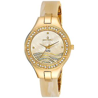 Radiant new waves Quartz Analog Woman Watch with RA288203 Gold Plated Stainless Steel Bracelet