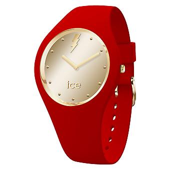 Ice glam rock watch for Women Analog Quartz with Silicone bracelet IC019861