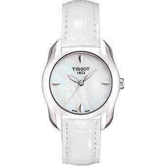 R.tissot sra t-wave esf.nc.cor.bl. reloj para Mujer Analógico de Cuarzo con brazalete de Piel de vaca T0232101611100