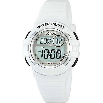 Lorus watches Quartz Digital Child Watch with R2383HX9 Polyurethane Bracelet