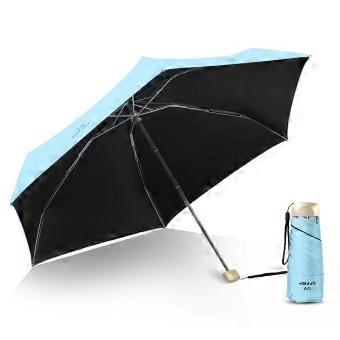 Windproof 5-Fold UV Protective Travel Umbrella