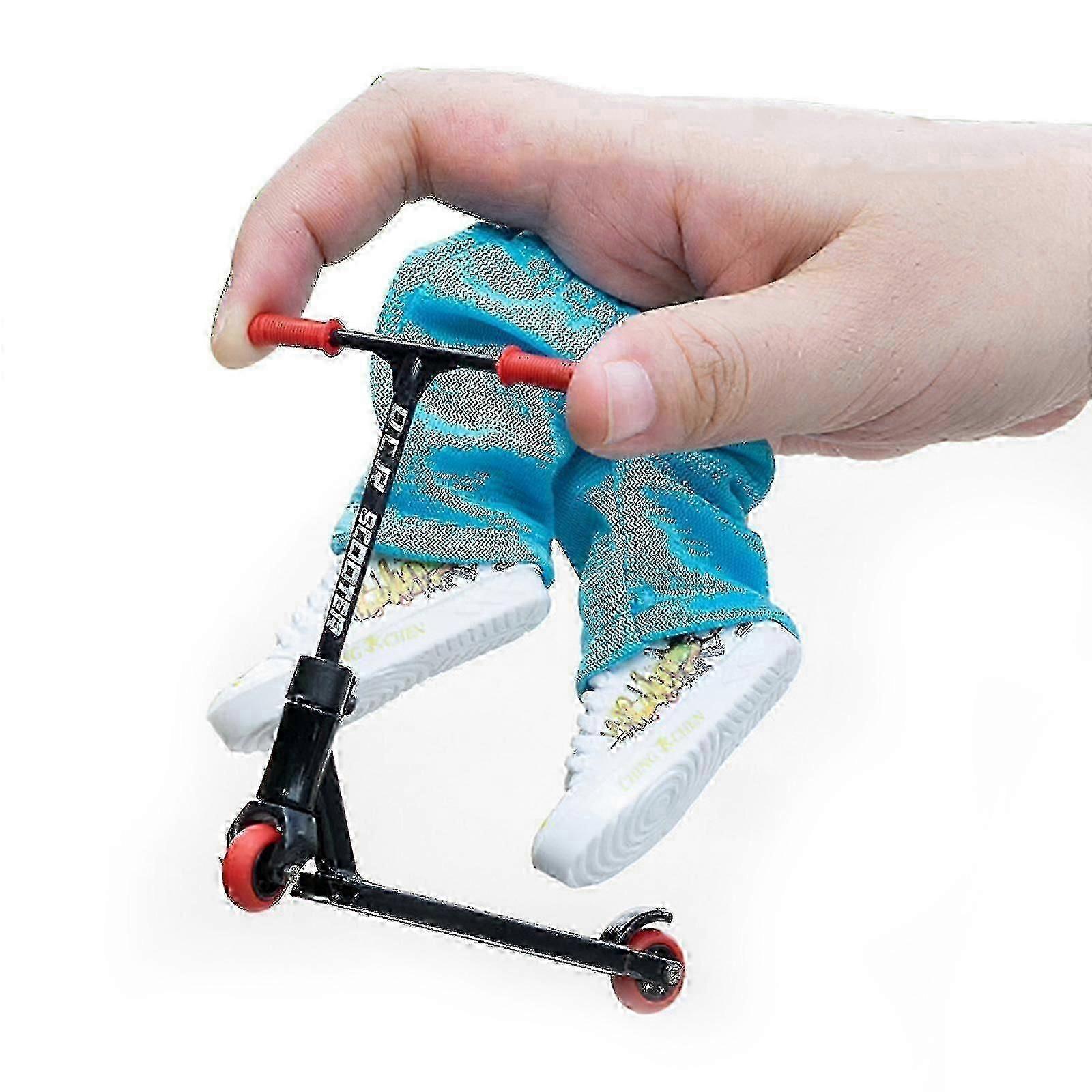 Alloy Mini Scooter Trick Set