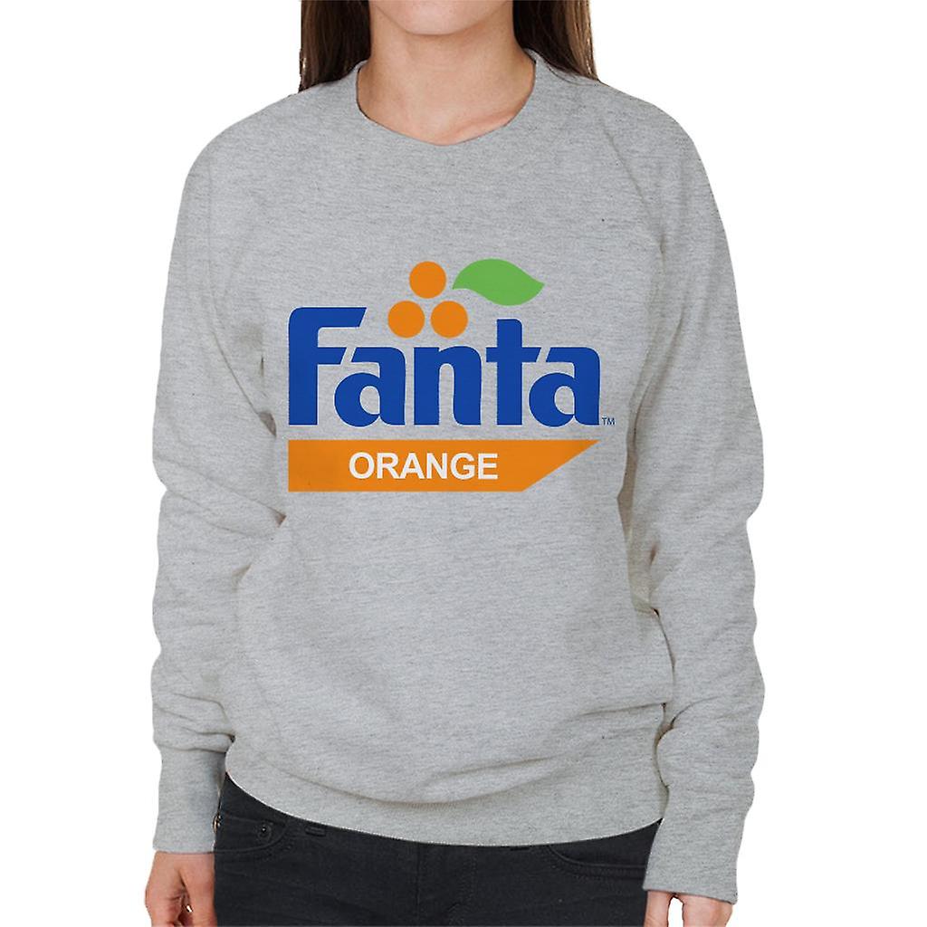 Fanta Orange Retro 1980s Logo Women's Sweatshirt