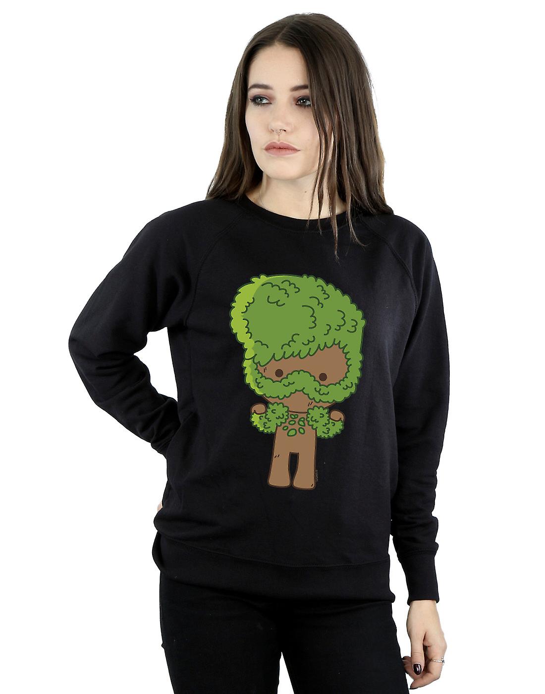 Marvel Kvinner Jeg er Groot Chibi Flex Sweatshirt