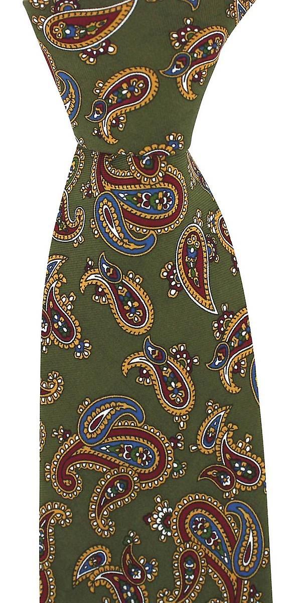 David Van Hagen Vintage Tie  - Green