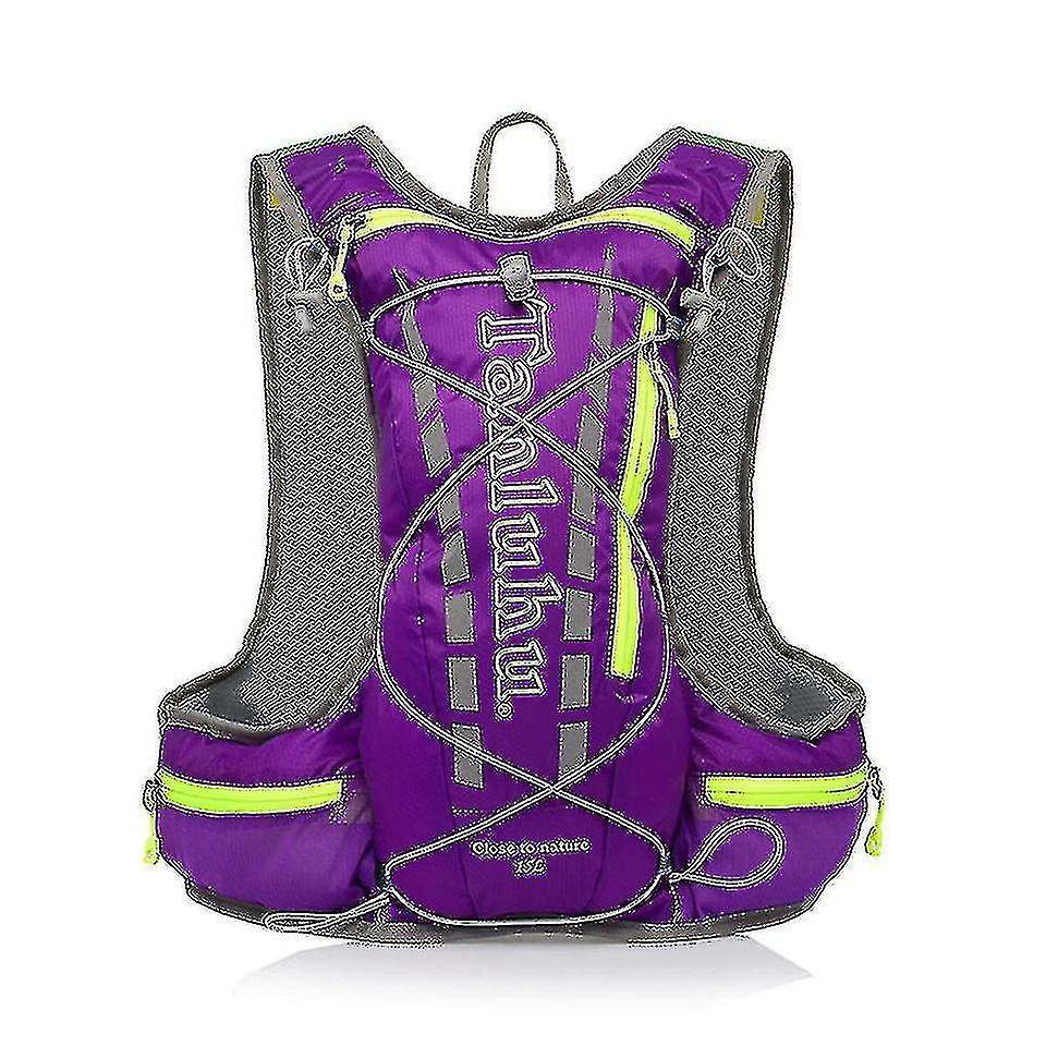 TANLUHU 15L תיק רכיבה תרמיל ריצה גברים נשים אולטרה קל נושם רכיבה על אופניים קרוס קאנטרי מרתון תיק ספורט תרמיל 679