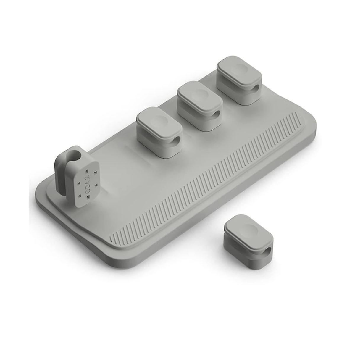 Magnetic Cable Holder, Desktop Cord Keeper, Cables, Other Wires, Sticks to Wood, Marble, Metal, Gla