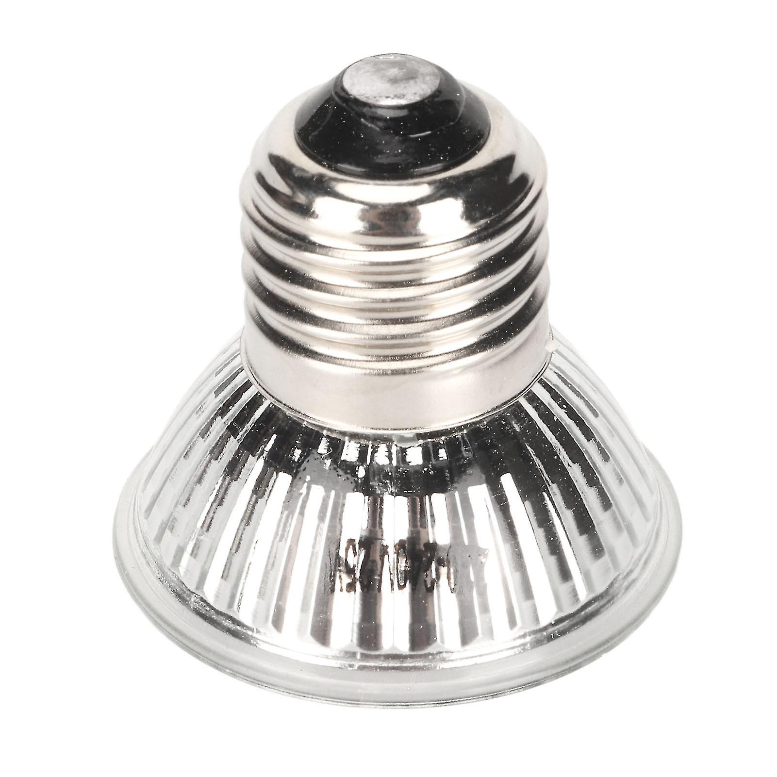 E27 Reptile Bulb Warm Habitat Basking Heat Bulb Reptile Heat Lamp Bulb for Snake Lizard Habitat Heat Light 220?240V 75W