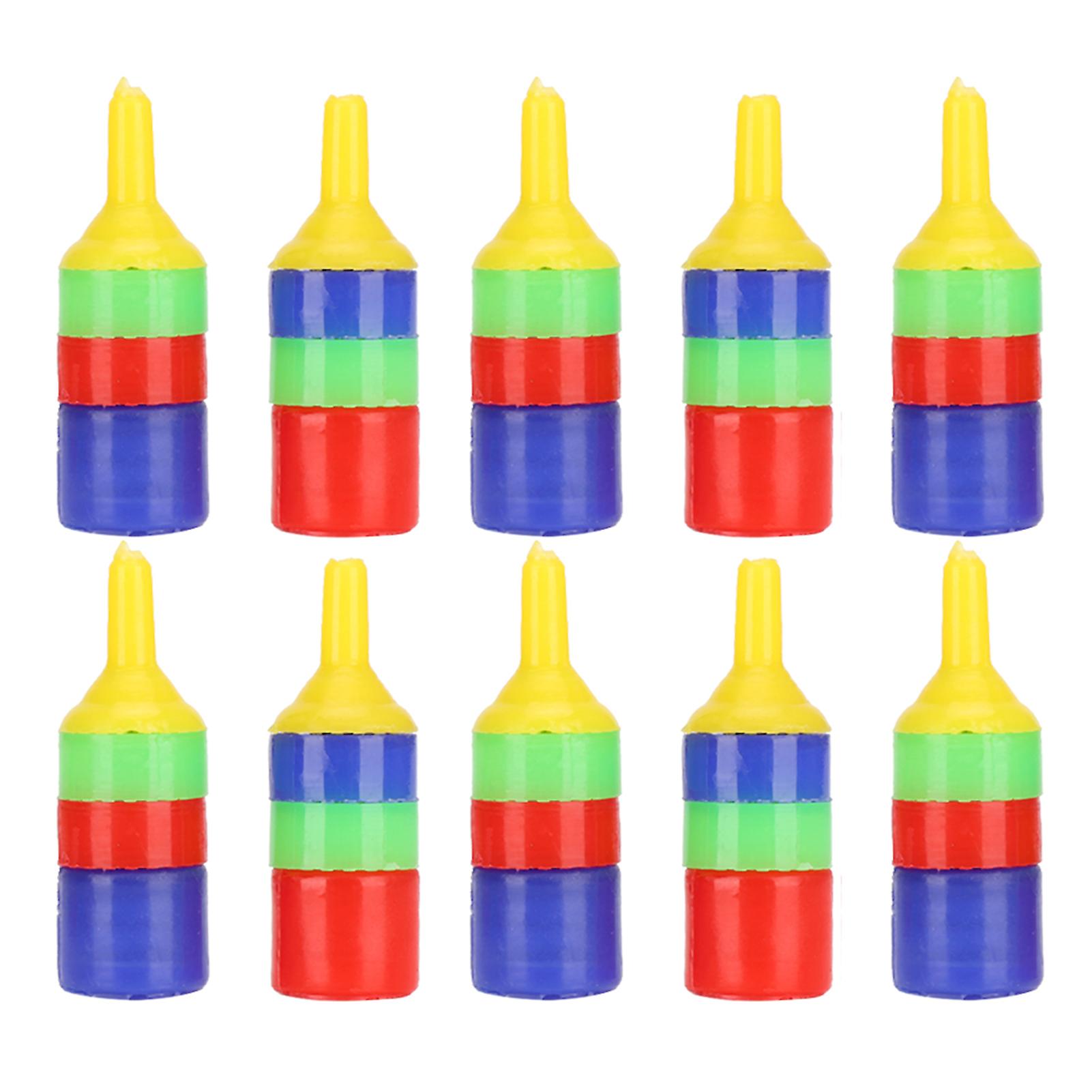 10pcs Fish Tank Air Stone Bubbles Release Oxygen Increasing Diffuser High Efficiency Aeration Purification