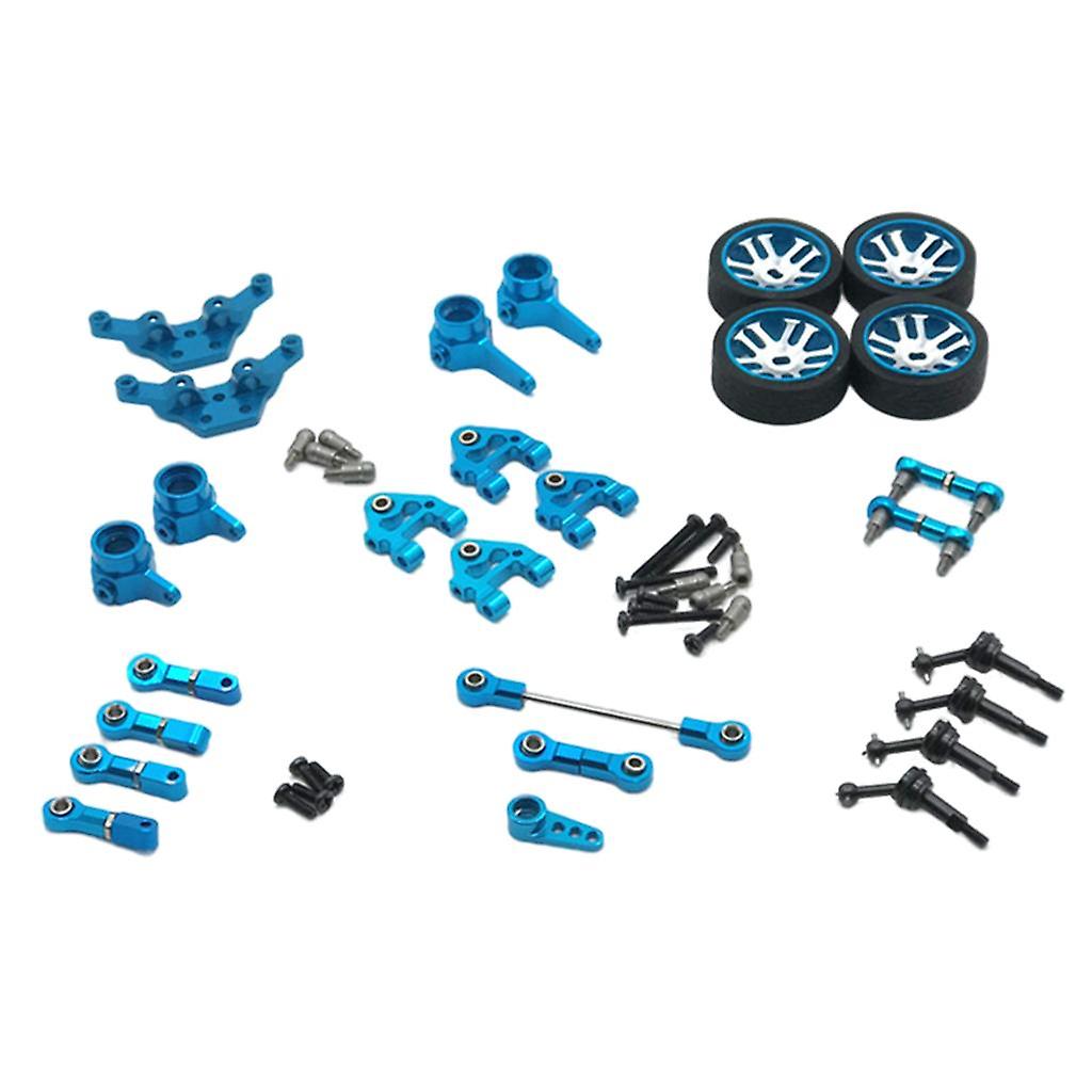 Metal RC Upgrade Kit Servo Arm for Wltoys 284131 DIY Modified RC Car blue