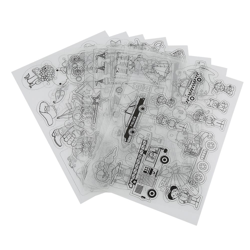 Plastic Heat Shrink Sheet DIY Craft Tool Shrinkable Boy Style