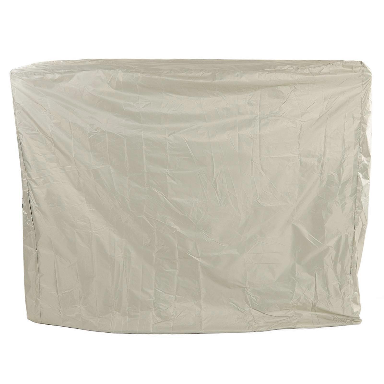 כיסוי אבק שולחן פינג פונג 190 ציפוי כסף כיסוי טניס שולחן עמיד למים לחצר חיצונית סגנון שרוך 155x75x150 ס"מ / 61.0x29.5x59.1 אינץ' להיות