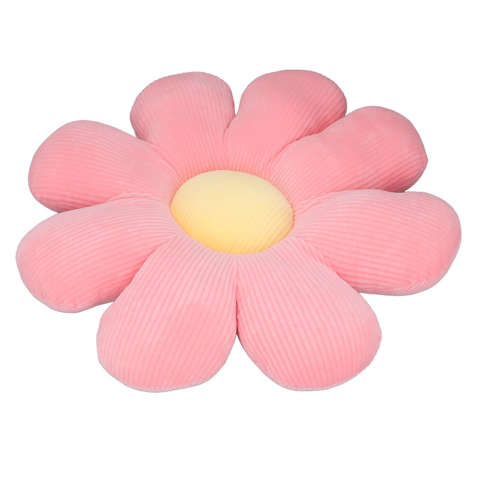 Plush Daisy Cushion Soft Daisy Flower Throw Pillow Daisy Floor Seating Cushion for Chair Sofa Car Type 4 