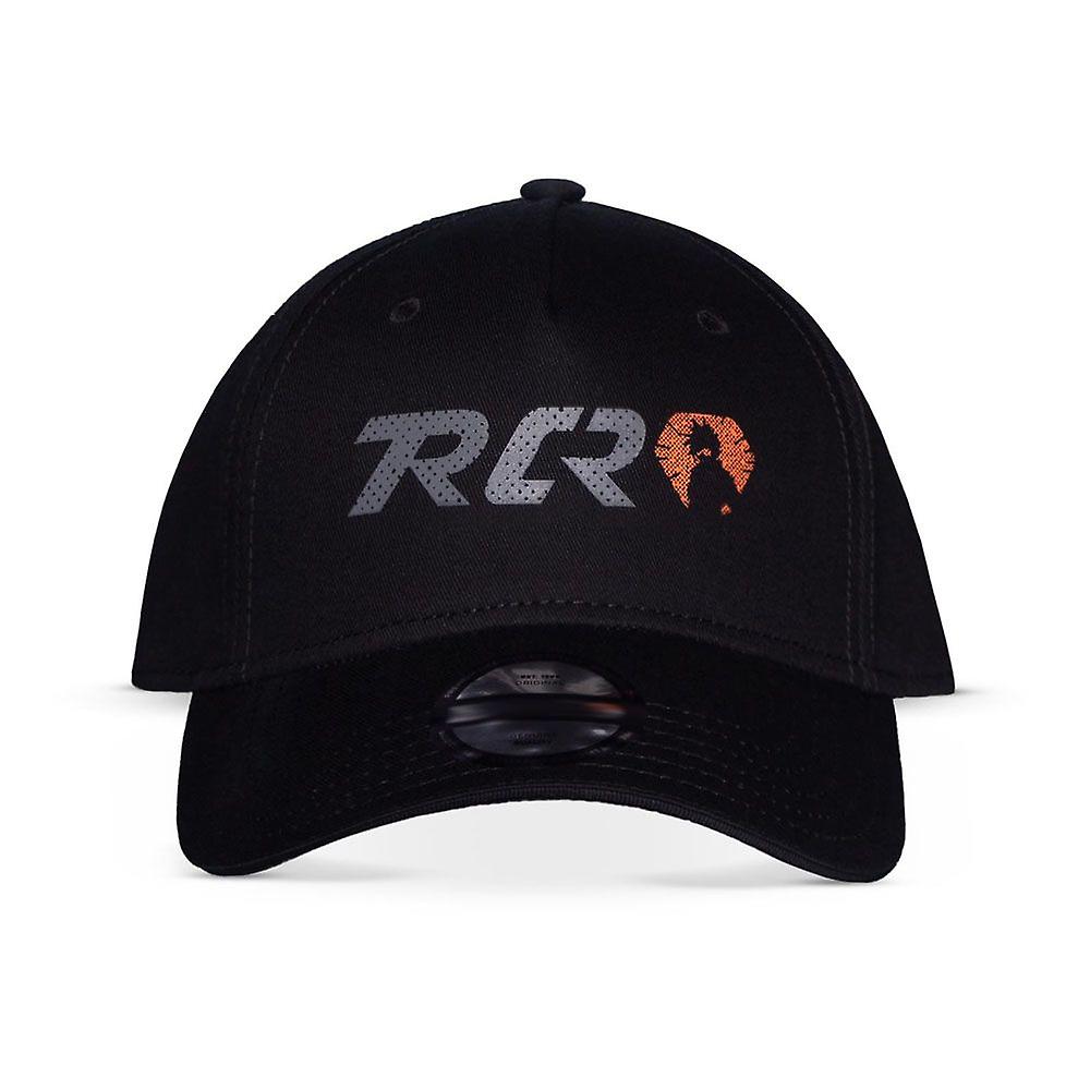 Overwatch 2 tracer rubber print adjustable cap, black